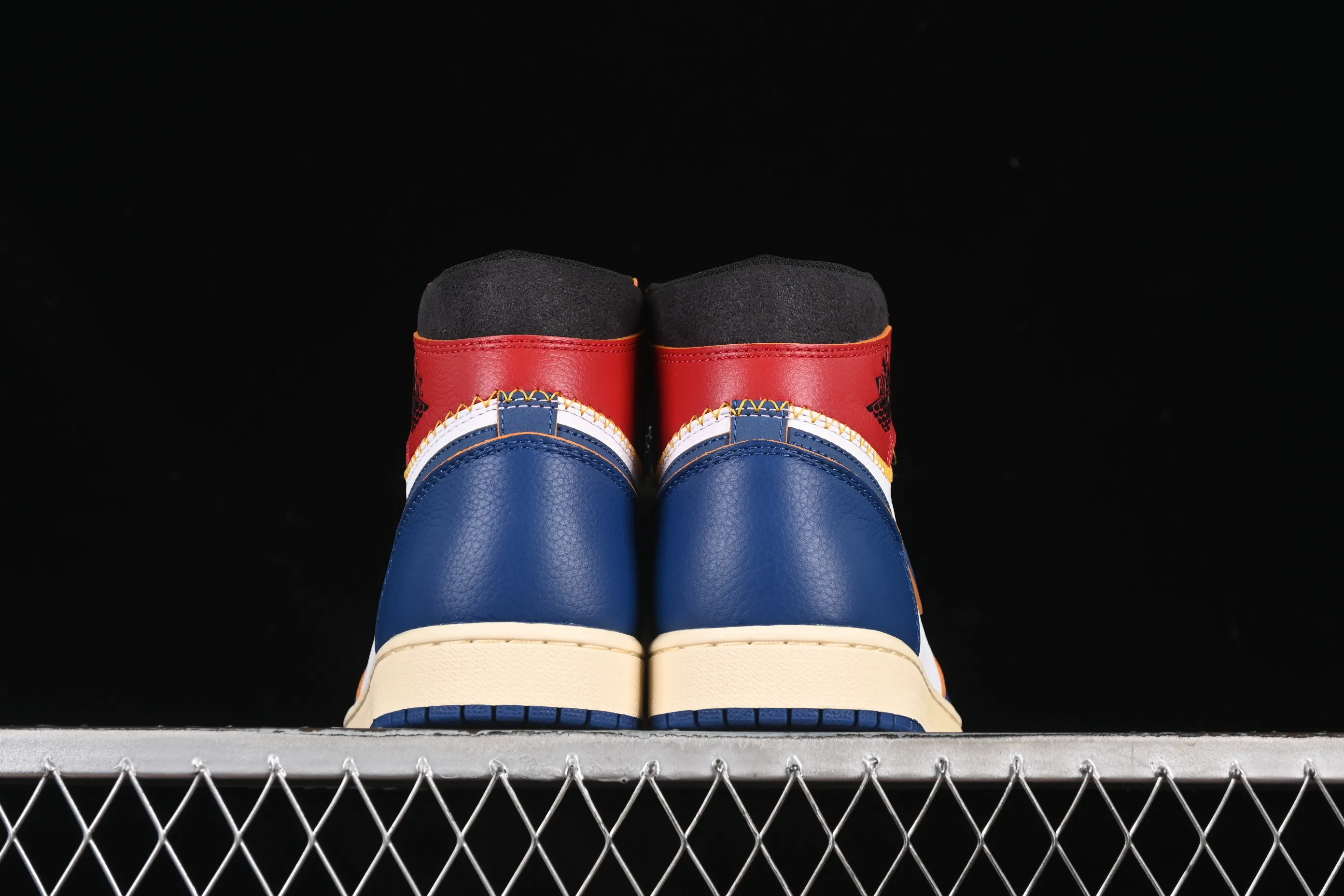 All categories Air Jordan Jordan series basketball shoes Air Jordan 1 High foreign trade version Air Jordan 1 x Union AJ1 Joe 1 limited joint four-color deconstruction splicing basketball shoes BV1300-146